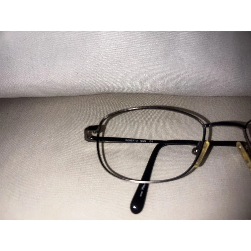 Kidco BUDDY GUNMETAL 52-19-135 Metal Full Rim Eyeglasses Frame Roberto Gun Style